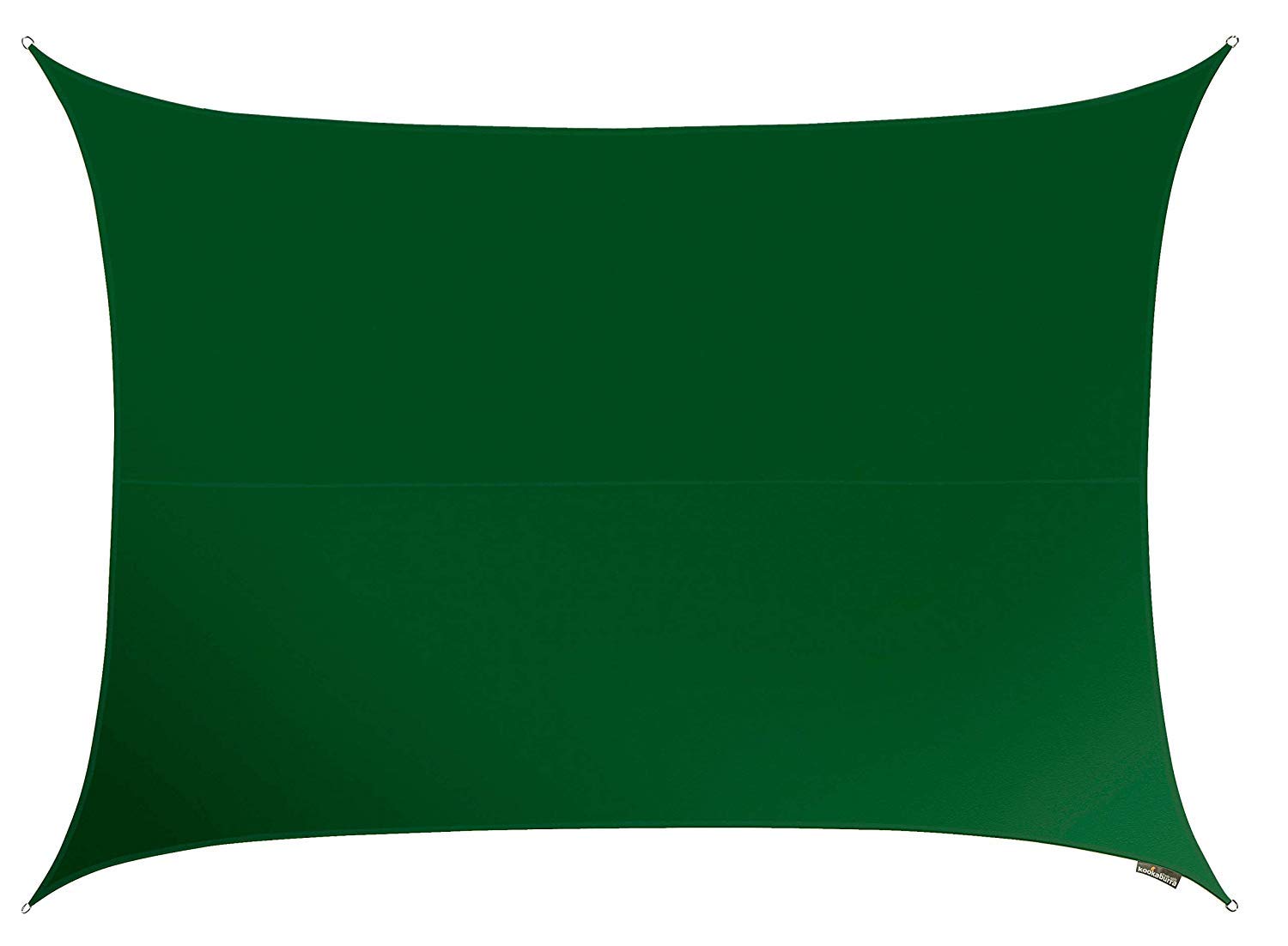 Kookaburra Waterproof Garden Sun Shade Sail Canopy in Green 98% UV Block (3m x 2m Rectangle)