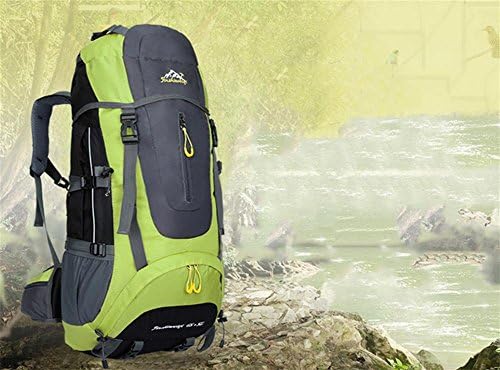 New shoulder bags women's outdoor backpack large capacity bags backpacks male Korean leisure bag , light green