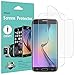 JETech Screen Protector for Samsung Galaxy S6 Edge, TPE Ultra HD Film, Full Screen Coverage, 2-Pack