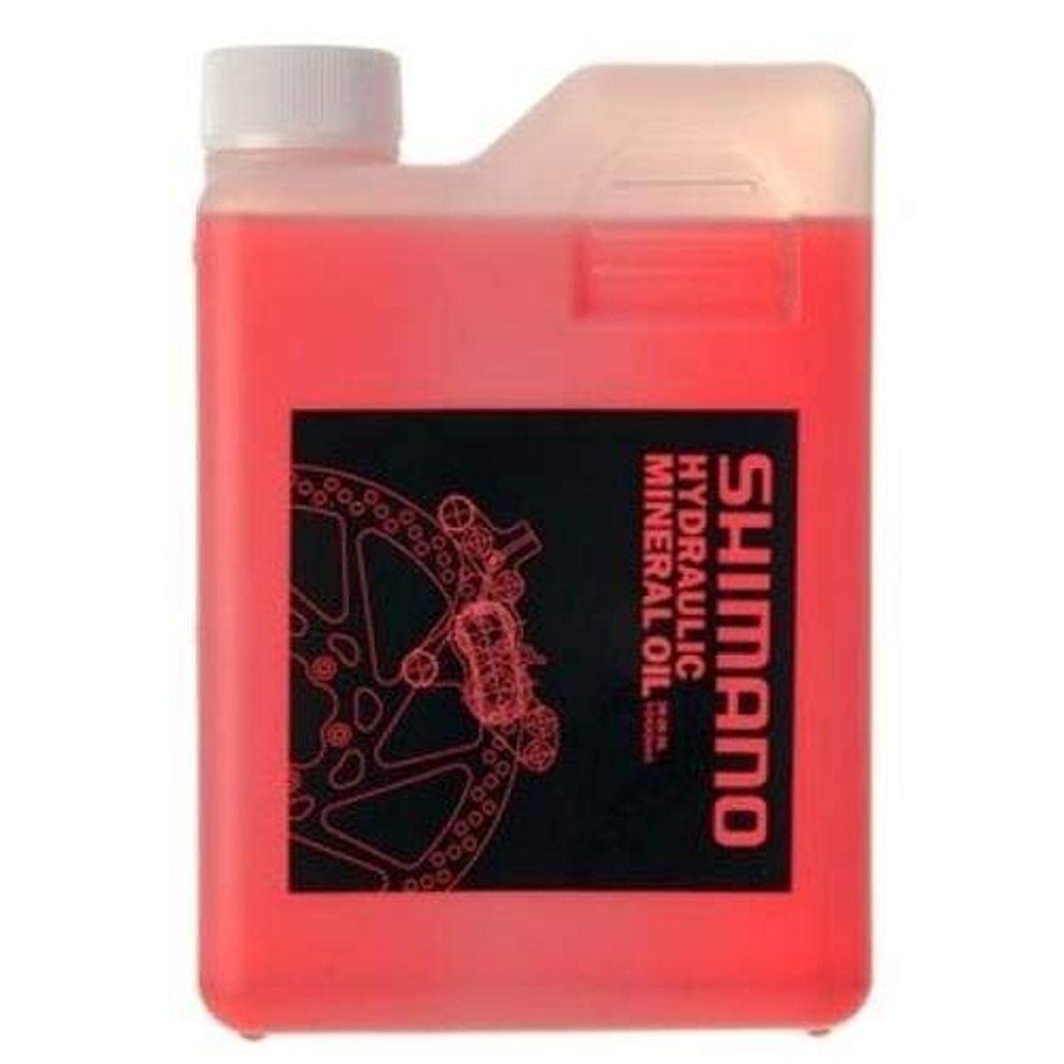 SHIMANO SM-DB Disc Brake Mineral Oil, Red, 1 L