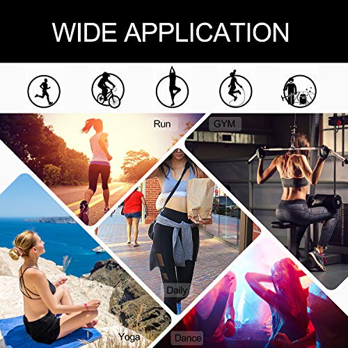 NonEcho High Waist Yoga Pants Fitness Leggings Stretchy Workout Tights for Women Capris Activewear (Reflective, Large)