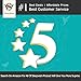 Sleepwish 4 Pcs Love Stretches Bedding Bohemian Retro Bohemian Duvet Cover Set King Size