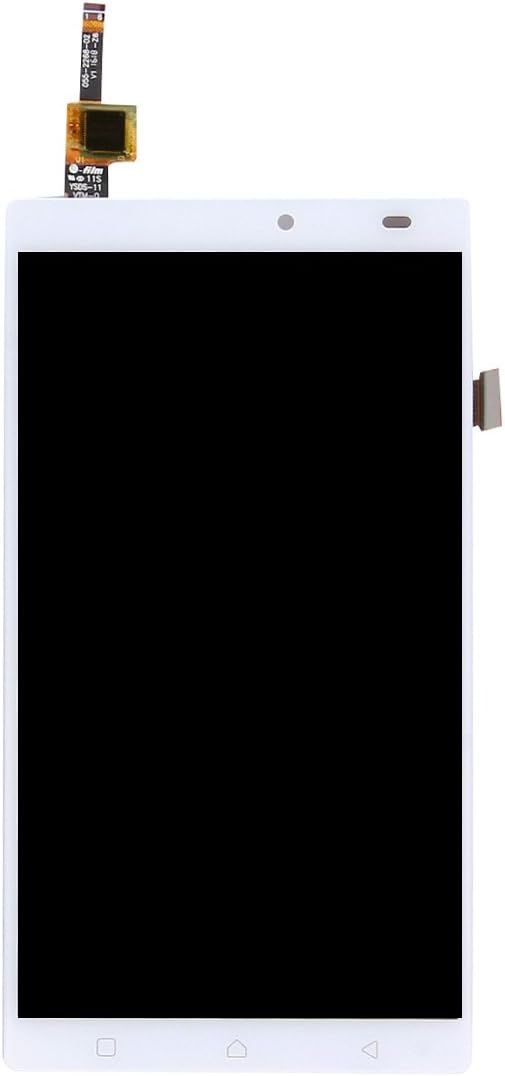 Linmatealliance LCD Screen Replacement Touch Screen Replacement LCD Repair Broken LCD Screen and Digitizer Full Assembly for Lenovo K4 Note / A7010 (Black) LCD (Color : White)