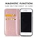 iPhone 7 Plus Case,iPhone 7 Plus Wallet Case,Creativecase [Wallet Case] PU Leather Flip Case [Magnetic Closure]+Lanyard Case for iPhone 7 Plus 5.5 inch