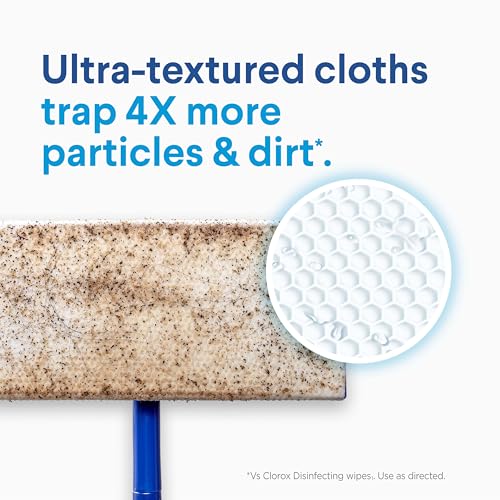 Clorox Disinfecting Wet Mop Pad, Disposable Mop Heads, Multi-Surface Floor Wipes, Rain photo 12