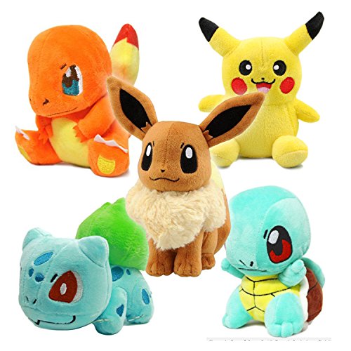 charmander squirtle bulbasaur plush