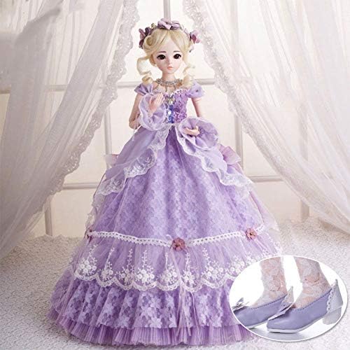 SevenShop 1/3 SD Doll Lucia BJD Dolls Full Set 60cm 24inch jointed dolls Toy Handmade Girl Dolls + Clothes + Shoes +Wig +Makeup