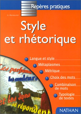 Style Et Rhetorique Claude Peyroutet Pdf Proninnansa