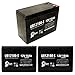 3 Pack 12V 10Ah Replacement for Neuton CE6 Battery - 36V 10AH UB12100-S Battery for Neuton Mowers, Electric Lawn Mower Batteries, SLA Sealed Lead Acid AGM
