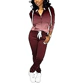 Nimsruc Two Piece Outfits For Women Casual Tracksuit