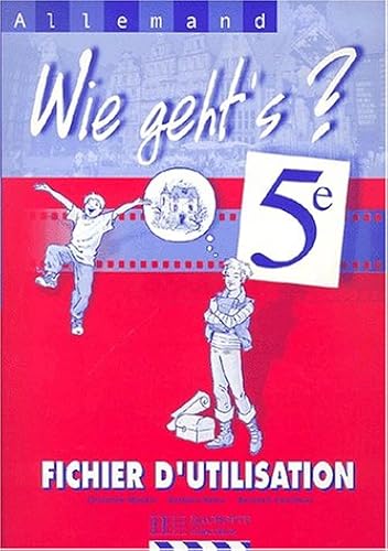 Download Wie geht's ? allemand 5e (Fichier d'utilisation) PDF