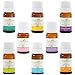 Premium Essential Oils Aromatherapy Kit, 8 10ml bottles Great for Aromatherapy diffuser, DIY Bath Bombs, lotion, soap making. Perfect Gift Set with dropper. Lavender, Peppermint, Grapefruit, Lemon.