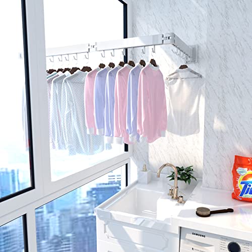 Valet Hook Drying Rack Wall Mounted Clothes Hook Laundry Room
