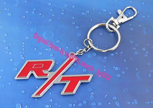 Red R/T RT CHALLENGER KeyChain keyring Key Ring