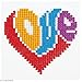 Needleart World Love Diamond Embroidery Kit, Multicolor