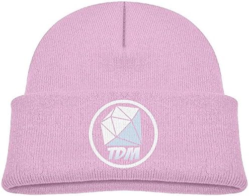 Kodggkh The Diamond Minecart TDM Logo Cotton Soft Beanies Warm Fleece Lined Cap For Boys &amp; Girls