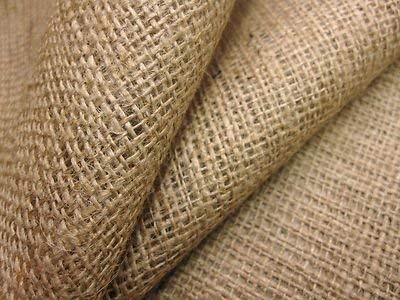 WI Waltzer India Jute Hessian Cloth/Burlap Natural Fabric Roll for DIY Crafts Home Decor (Brown, LXW - 10MX39-inch)
