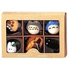 Studio Ghibli Complete Box 6 Figure Mascots with Key Ball Chain Ver.1 by Big Star