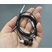 Teleson In-Earbuds Earphone Headphones with Mic Stereo Bass with 3.5mm headset MK801 (Gun metal)