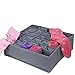 Hosaire Collapsible Drawer Divider 30 Grid Underwear Bra Socks Ties Divider Closet Container Storage Box Organizer