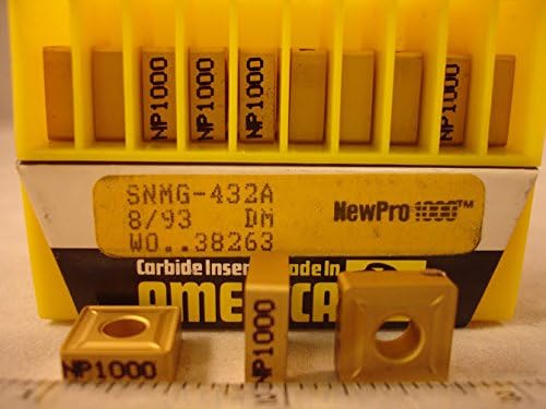 Newcommer - Snmg 432A Np1000 Newcommer Carbide Inserts (10Pcs) New&amp;Original