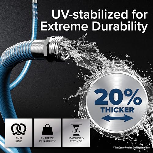 Camco TastePURE 50-Foot Premium Drinking Water Hose | Features a Heavy-Duty Reinforced photo 12