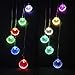 xxschy LED Solar Seashell Wind Chimes Outdoor - Waterproof Solar Powered LED Changing Light Color 6 Shells Mobile Romantic Wind-Bell for Home, Party, Festival Decor, Night Garden Decoration