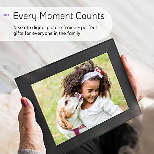 NexFoto Smart WiFi Digital Picture Frame 16GB Memory, Electronic Photo