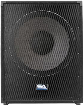 seismic audio powered subwoofer