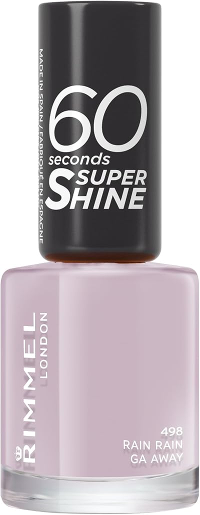 Rimmel London 60 Seconds Rain Rain Go Away Nail Polish 8 ml
