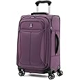 Travelpro Tourlite Softside 21-Inch Carry-On, Expandable Luggage with 4 Spinner Wheels, Lightweight Suitcase, Deep Purple
