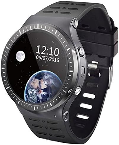 S99B Smart Watch Phone Support Android 5.1 MTK6580M 1.3G Quad-cores 8GB Memory SIM Card Wifi Bluetooth GPS Smartwatch PK KW88 (BLACK)