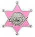 Pink Sheriff Badge