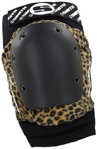 Smith Safety Gear Leopard Knee Pads, Brown, Small/Medium