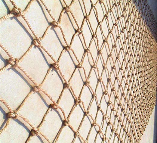 Lang Horn jute Support Netting 100% Jute netting trellis twine compostable (2Mx10M)