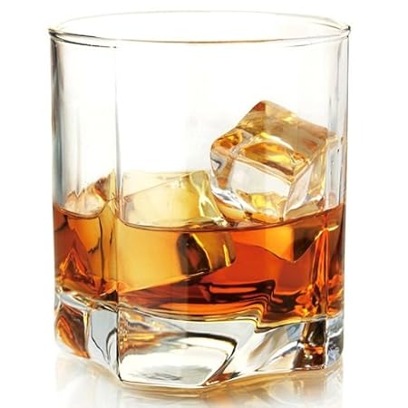 Pasabahce Luna Whisky Glass,368 ml,Set of 6