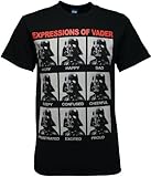 Star Wars Expressions of Vader Men's T-Shirt