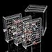 Biutee Acrylic Jewelry Boxs for Women Earrings Holder Jewelry Organizer Necklace & Bracelet Hanger Display Stand Clear Storage Case Decor Gifts for Girls