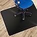 Office Marshal Black Office Chair Mat - 36