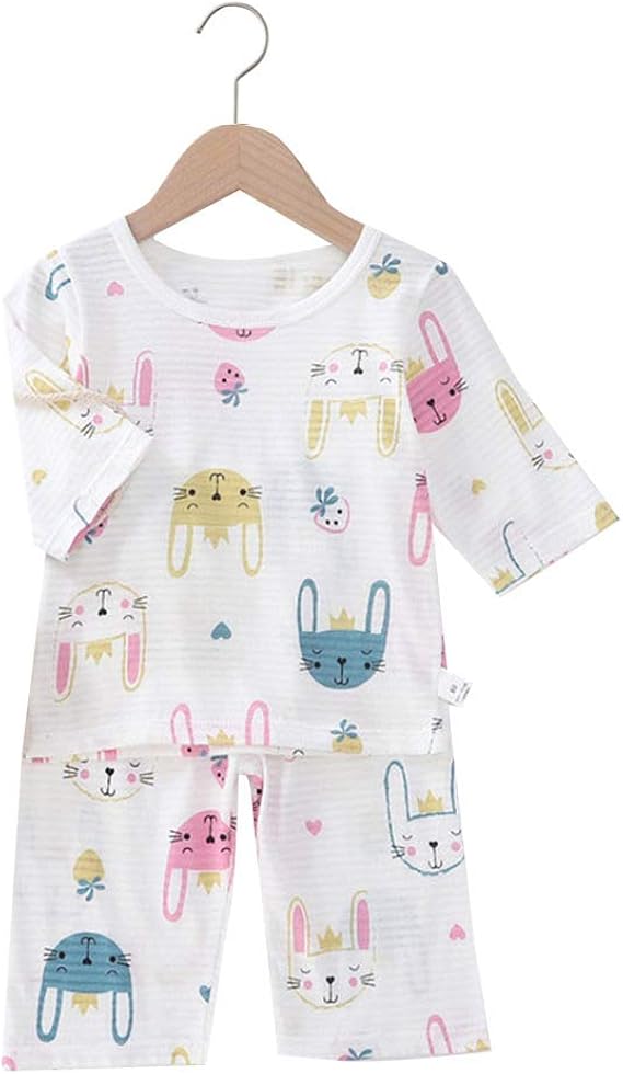 Buy Hopscotch Baby Boys and Baby Girls Cotton and Polyester Art Printed Top and Short Sleepwear