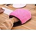 USB Heated Mouse Pad - Plush Hand Warmer with Wrist Rest Cute Winter Warm Mat Comfortable Heating Mousepad for Office Home Computer Laptop Work Gaming Detachable Warmers Gloves Cool Desk Accessories