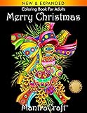 Coloring Book for Adults: Merry Christmas: Christmas Coloring Book for Adults Relaxation (MantraCraft Coloring Books)