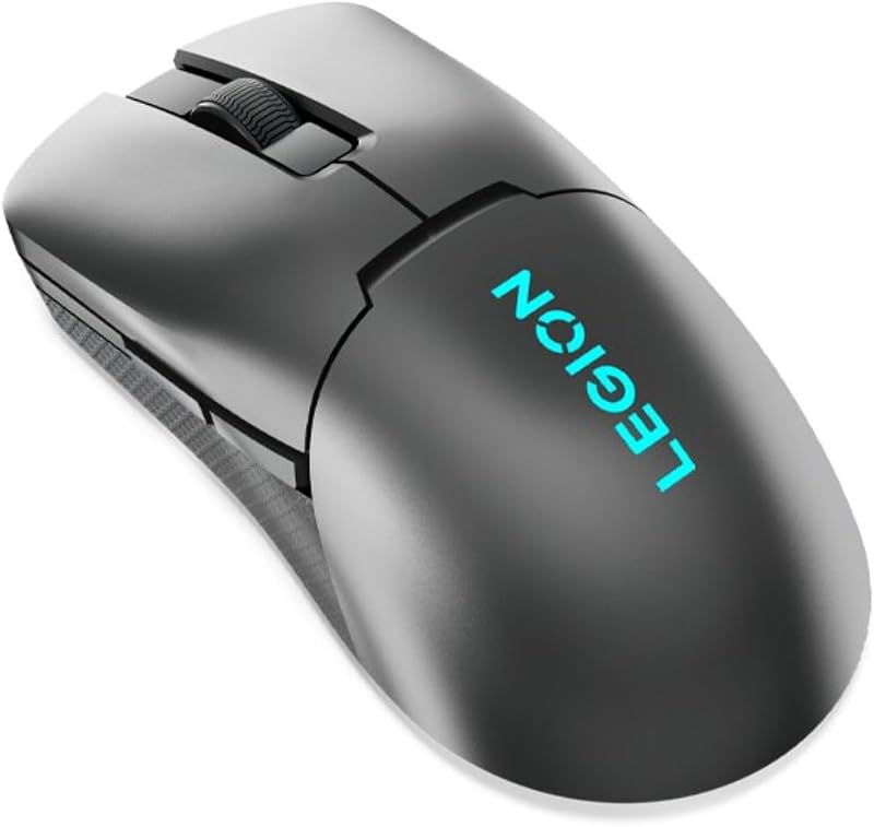 Legion M600s Qi, Mouse Gaming Wireless, Sensore PAW3370, 73g, Simmetrico, Ricarica Type-C o Wireless Qi, Connessione Dongle USB o Bluetooth