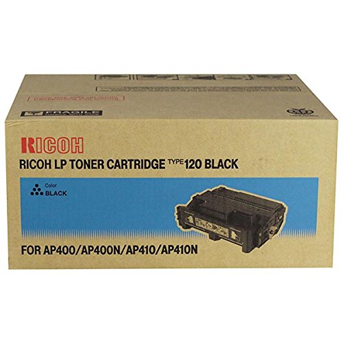 Ricoh 400942 Alficio AP400 AP400N AP410 AP410N Toner Cartridge (Black) in Retail Packaging