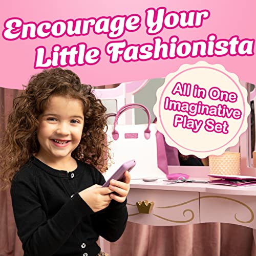 Litti Pritti Play Purse for Little Girls, Toddler Purse Set w
