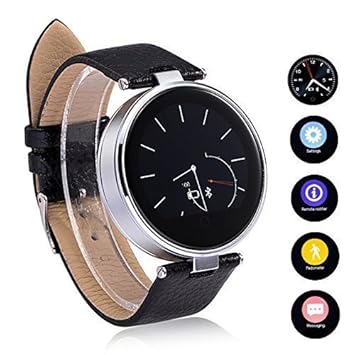 Flylinktech Reloj Conectado Sport-Podómetro Anti pérdida Smart ...