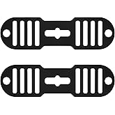 2Pcs Black Universal Fixing Strap, Black Pot Lid Accessories Tools Lid Holder Tools Heat-Resistant, No-Spill Design Transport Accessories Not Easily Damaged