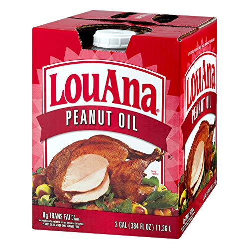 LouAna Peanut Oil, 3 Gallon - Pack of 3