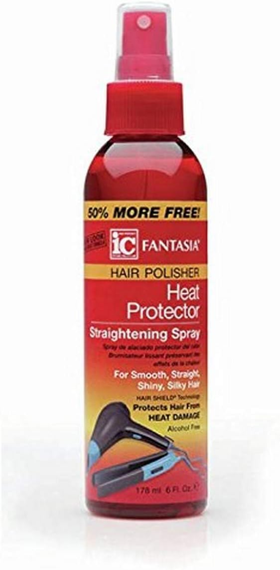Fantasia IC Anti-Heat Protective Hair Spray 177 ml, transparent, 178 ml (Pack of 1)