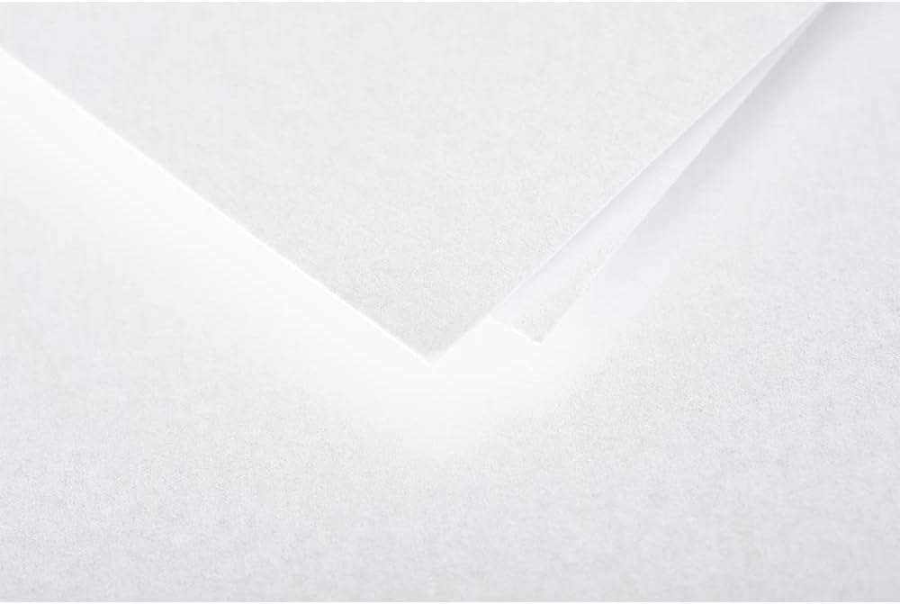 Clairefontaine 51032C Iridescent White Paper Pack of 20 Gummed Envelopes C5 (16,2x22,9cm) 120gsm Invitation Events Correspondence Pollen Range Premium - Image 3